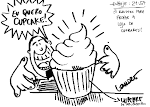 Ok, eu amo Cupcake de Brigadeiro DUPLO