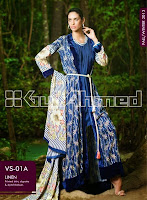 Embroidered Khaddar, Chiffon and Velvet Silk Collection-14
