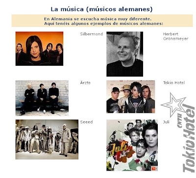¡Tokio Hotel mencionado en el curso 11 de español del Emil-Fischer-Gymnasium - La vida en Alemania! 1