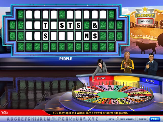 wheel of fortune xbox 360