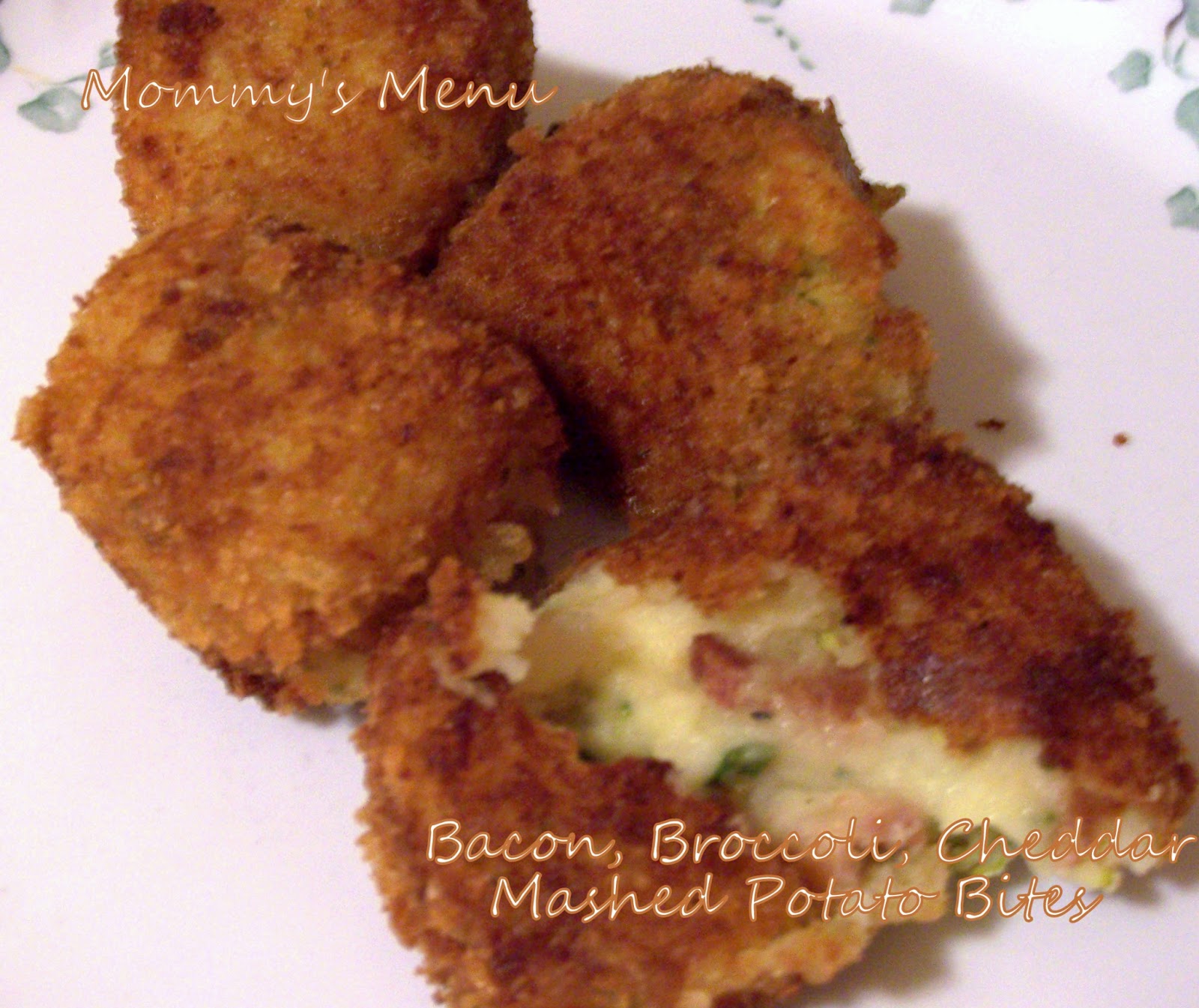 Mommy's Menu SRC Broccoli, Bacon Cheddar Mashed Potato Bites