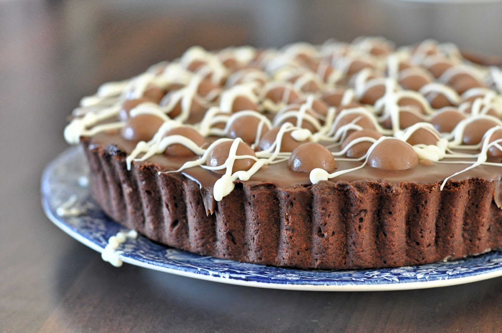 Bake Off Bake Along Week 9 Amaretto Millionaire's Chocolate Tart