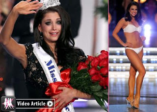 Miss Wisconsin Laura Kaeppeler Crowned Miss America 2012