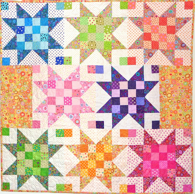 Kathy's Quilts Dots on Dots Blog Hop A Dotty Finish!