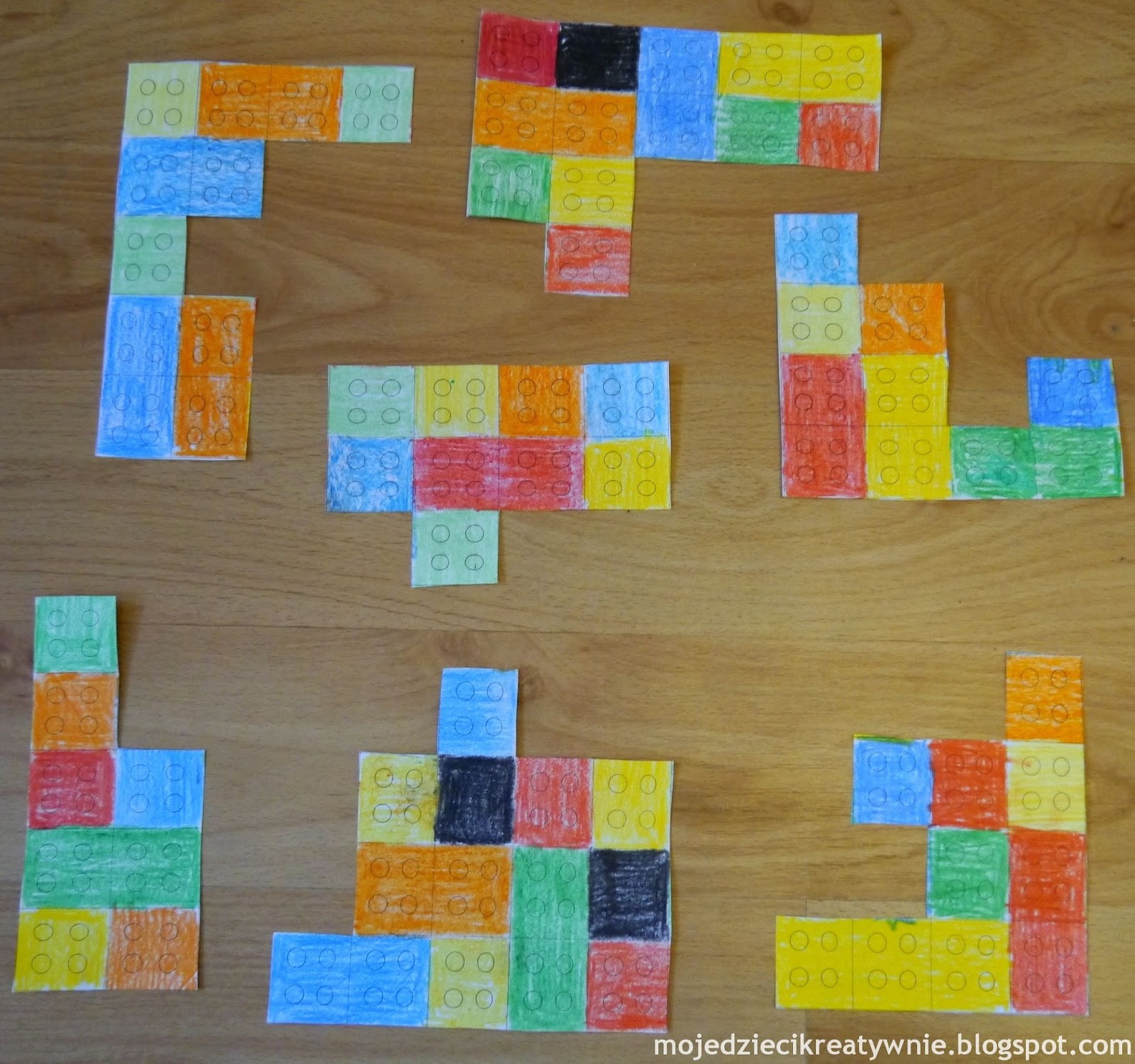 Zabawy Z Lego Wraz Z Szablonami Moje Dzieci Kreatywnie Contemporary Rug Home Decor Rugs