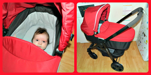 Baby girl Chili Graco Evo Carrycot Carry cot
