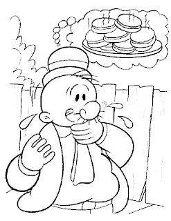 Popeye Coloring Pages Printable