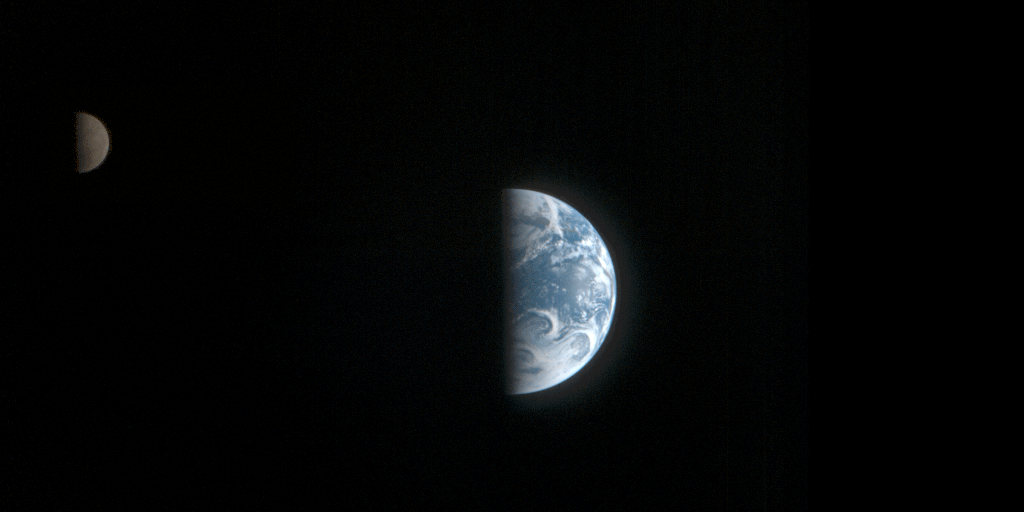 Las mejores imágenes de la Tierra y la Luna Las mejores imágenes de la Tierra y la Luna