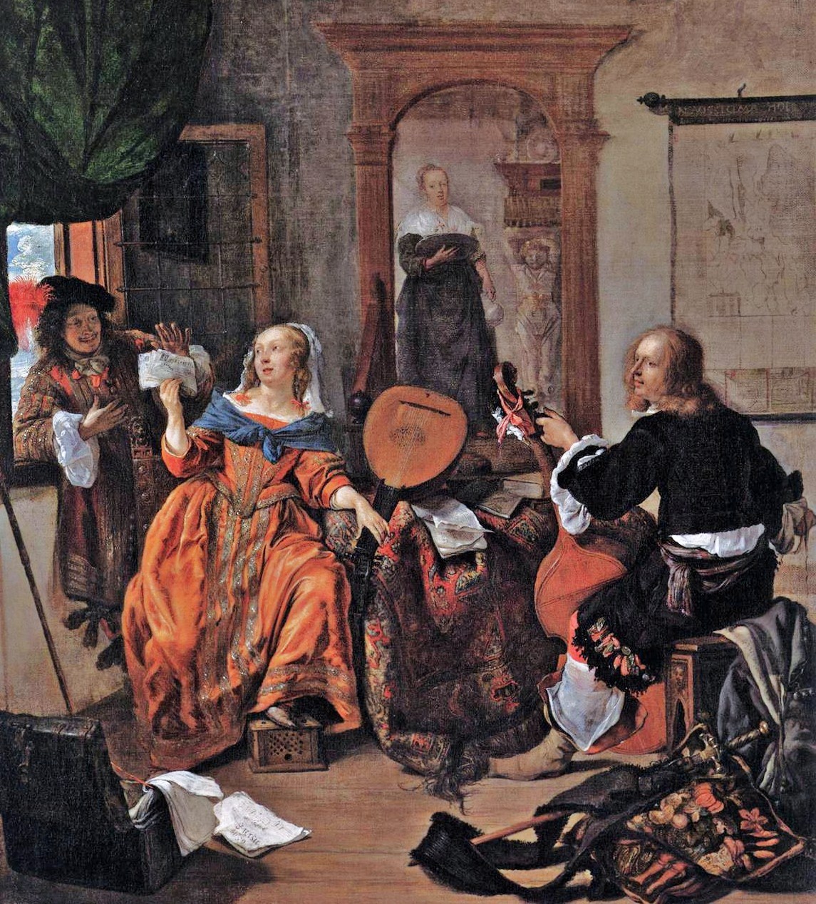 It's About Time 1600s Music Indoors + Eating, Courting, Drinking