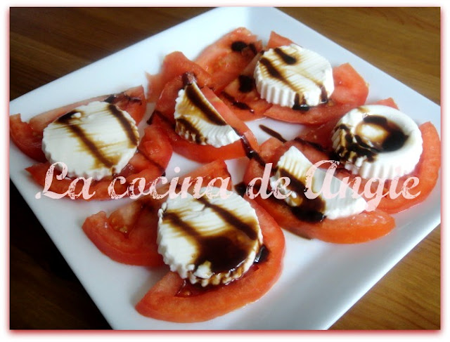 Tomates Con Reducción De Balsámico
