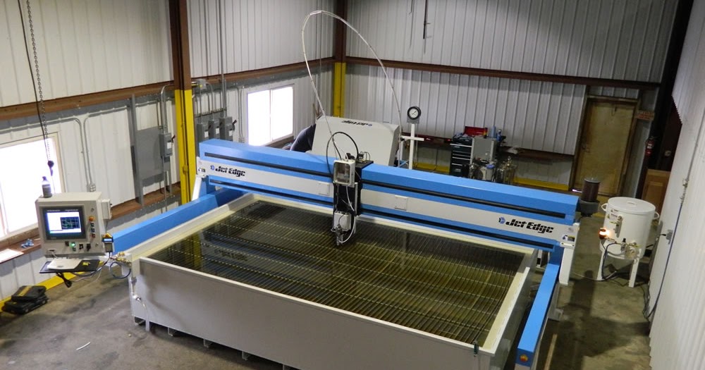 Water Jet Machines by Jet Edge Material Handling Equipment