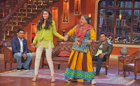 Alia Bhatt & Randeep Hooda on the sets of Comedy Nights with Kapil