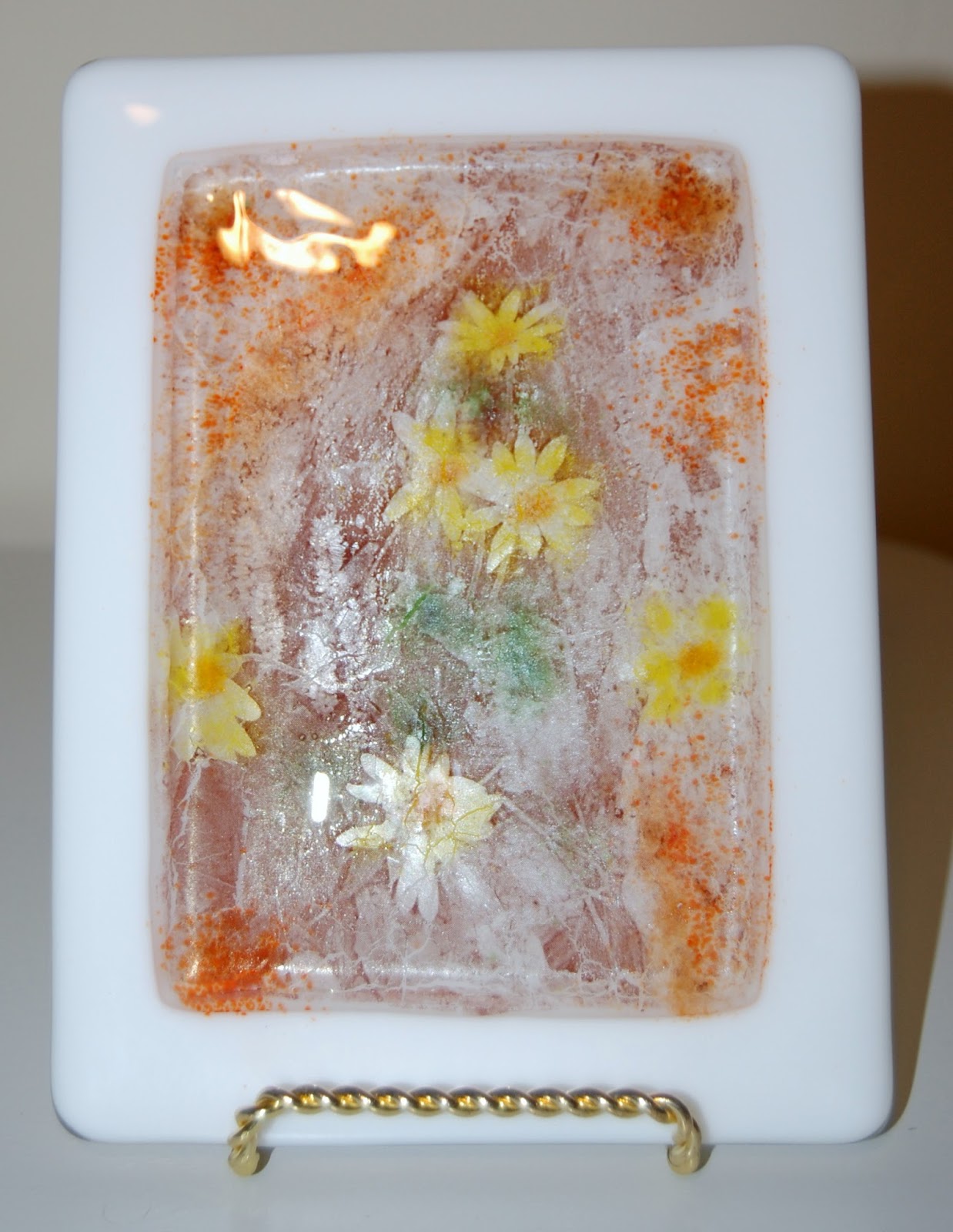 Photo Transfer on Glass