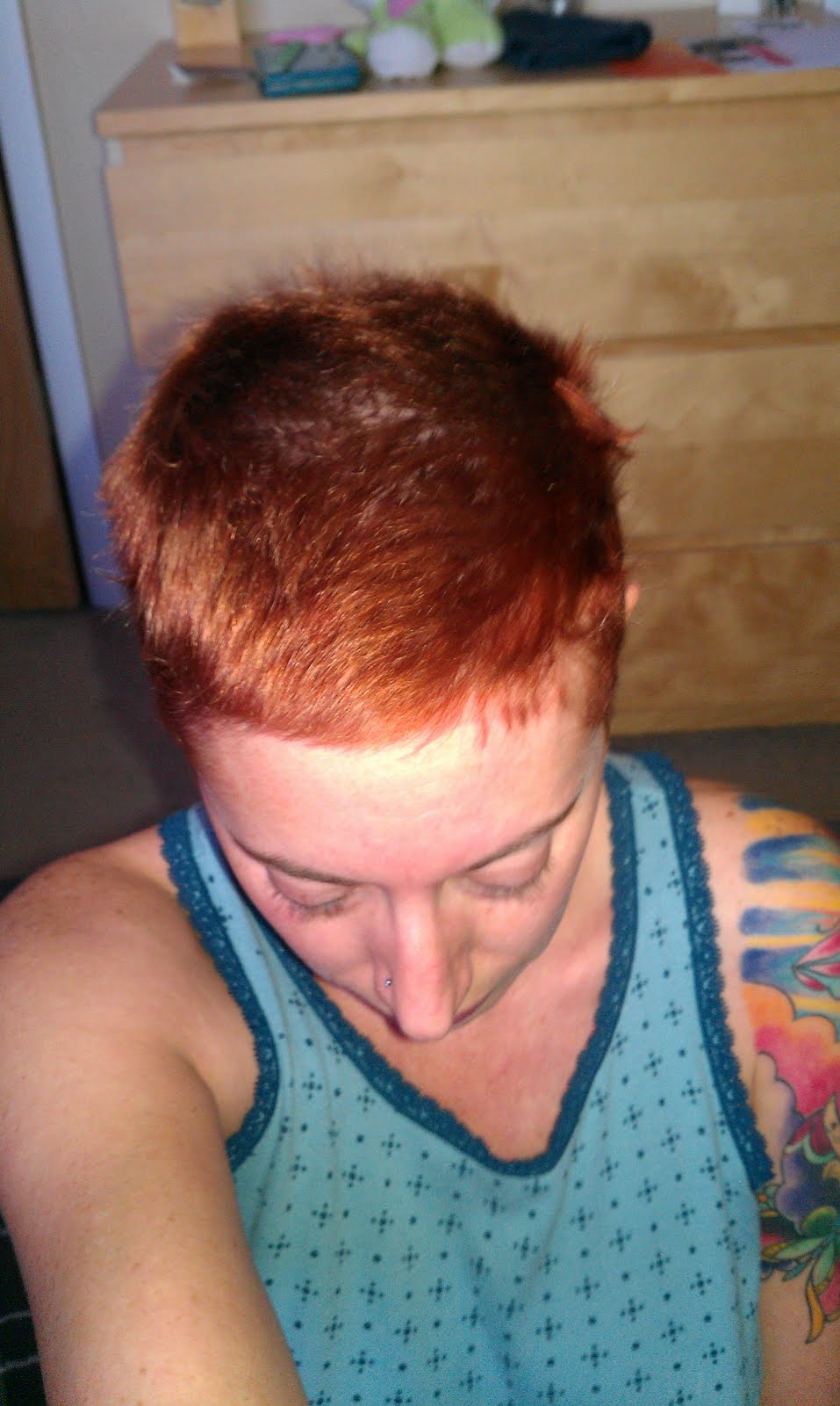 I D Rather Dye Revlon Colorsilk Medium Auburn