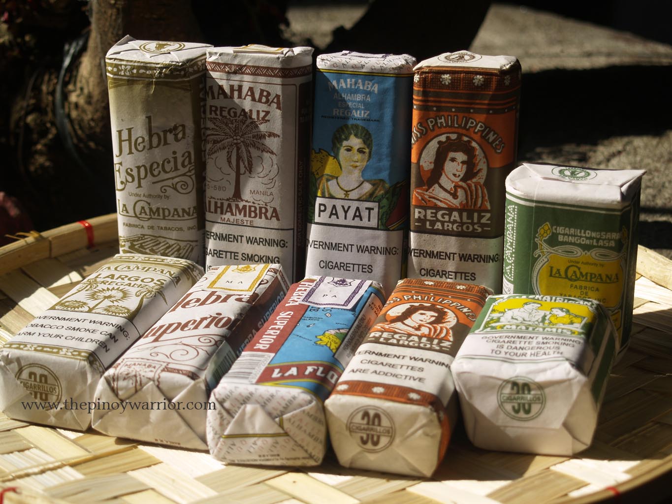 A Taste of Filipino Cigarettes Filipino Culture by The Pinoy Warrior