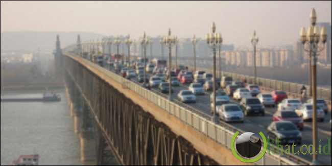 Jembatan Sungai Yangtze, Provinsi Nanjing, China Jembatan Sungai Yangtze, Provinsi Nanjing, China