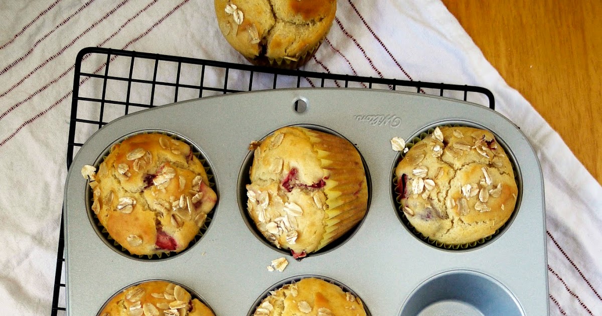 Strawberry Breakfast Muffins