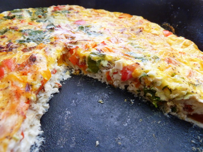 Cookin' Cowgirl Garden Skillet Egg White Frittata