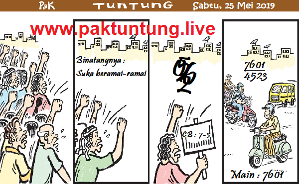 Gambar Kode Syair Pak Tuntung Sabtu 25 Mei 2019 Kode Syair