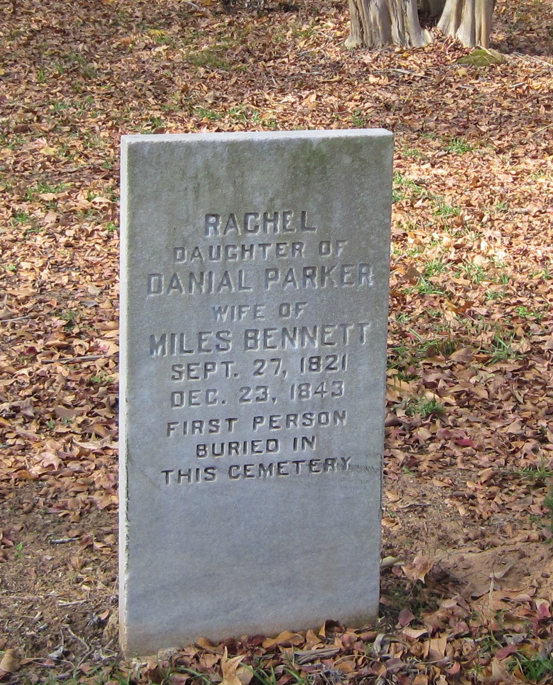 Tombstone Travels Pilgrim Cemetery Elkhart, Texas