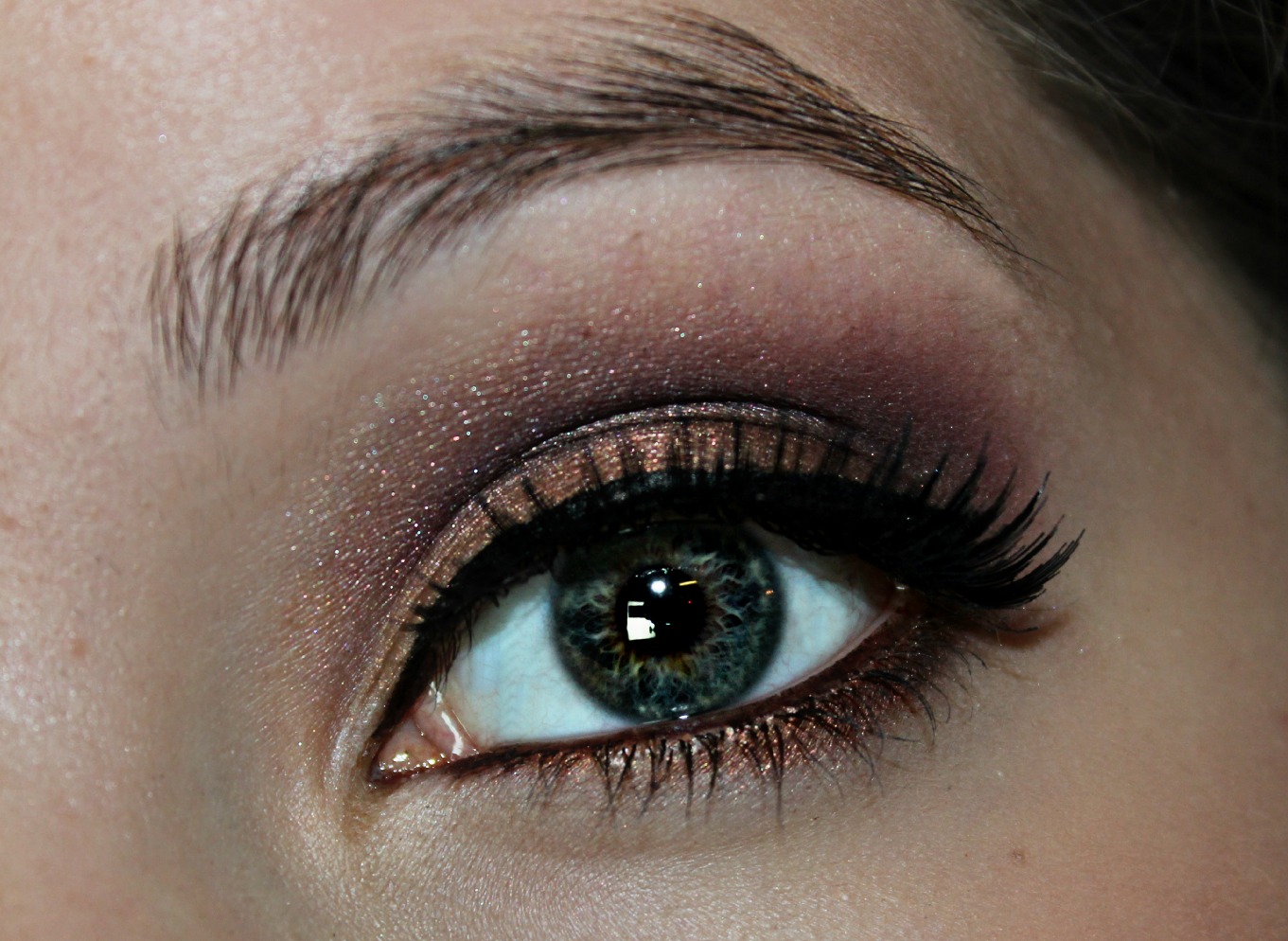MakeupByMelby Bronze and Plum Look for Fall!