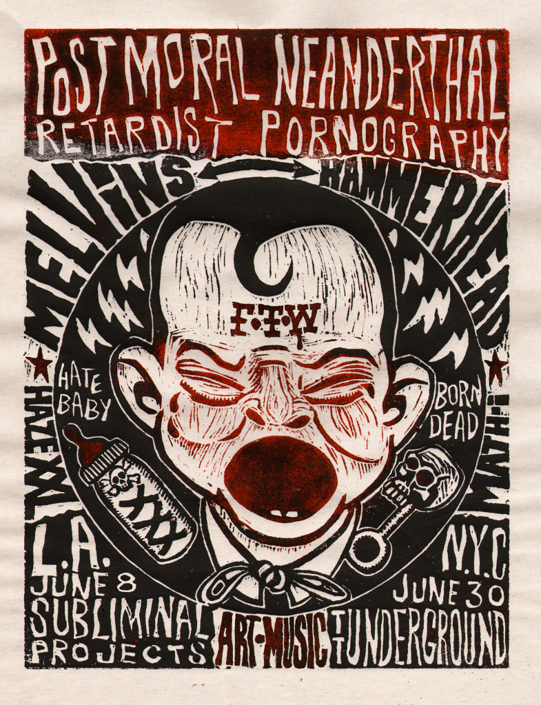 INSIDE THE ROCK POSTER FRAME BLOG Opening TONIGHT POST MORAL