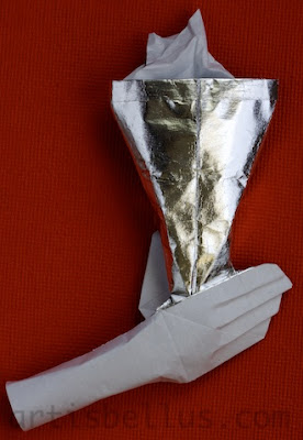 Origami Olympic Torch