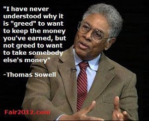 Thomas Sowell on Greed