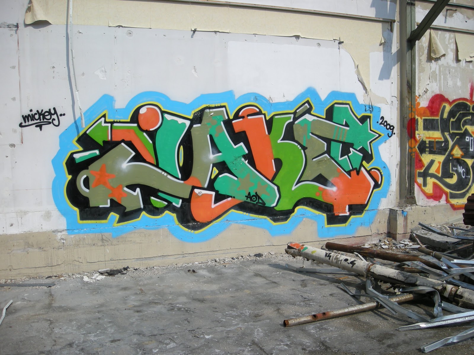 Graffiti Amsterdam Jake