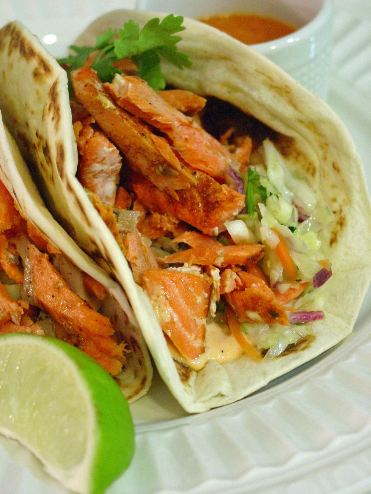 Soup Spice Everything Nice Piri Piri Salmon Tacos
