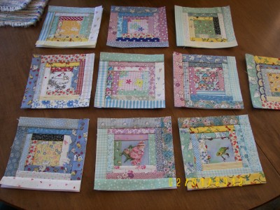 Quilts + Color: Another Twisted Log Cabin quilt