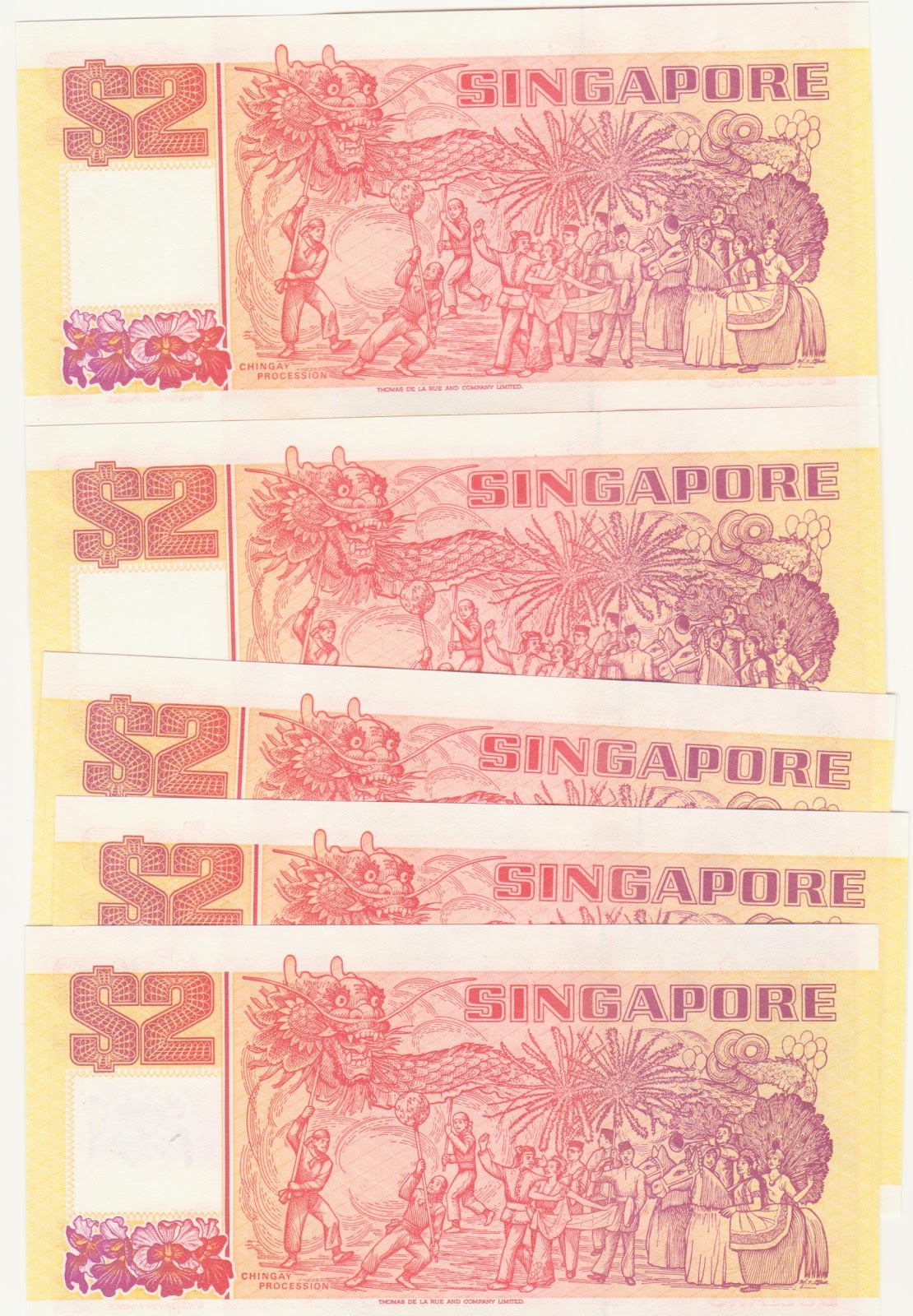 Collectible Items For Sale Singapore notes