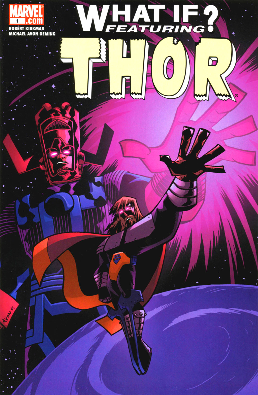 Galería de Portadores del Mjolnir - Thor Galactus