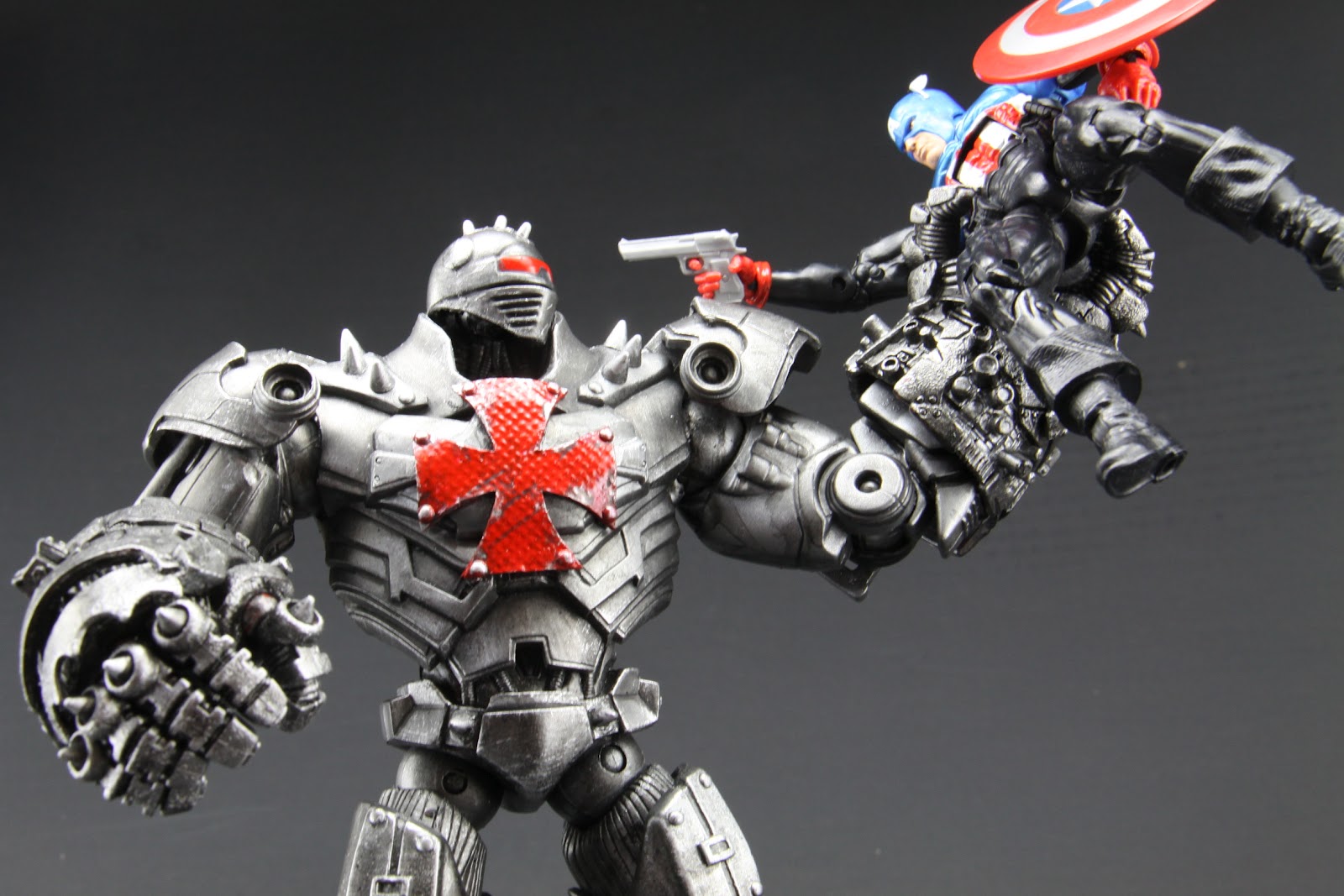 packratstudios Marvel Legends IRON CROSS Movie Concept Avengers