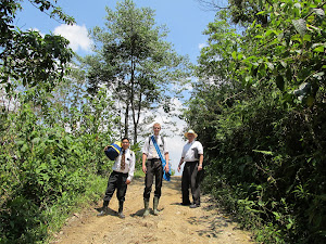 Walking/Hiking in lWith our Chijolom Elders