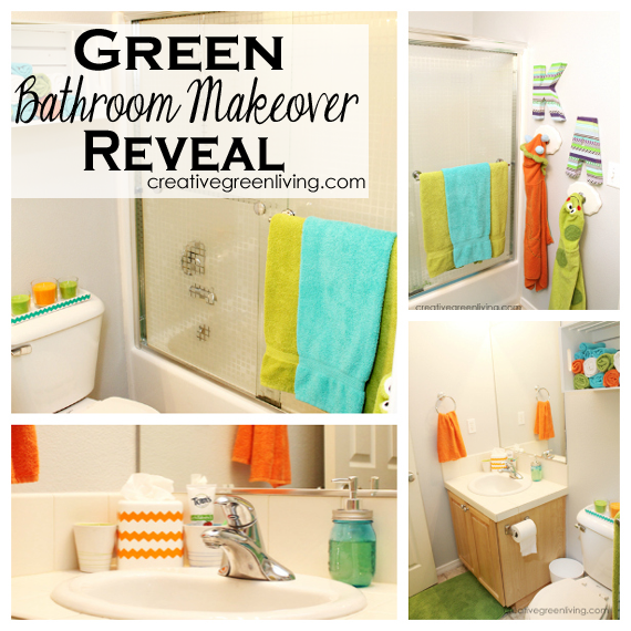 Green Kids & Guest Bathroom Makeover Creative Green Living