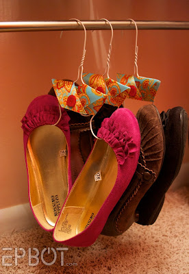 Aisumi's - Style ♥: DIY: Cara Buat Penyangkut Sandal @ Kasut