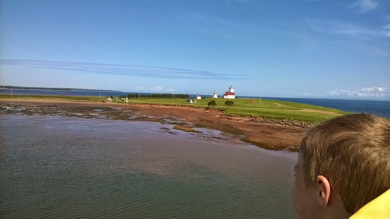 Education is a Life Adventures on PEI Taking the Ferry