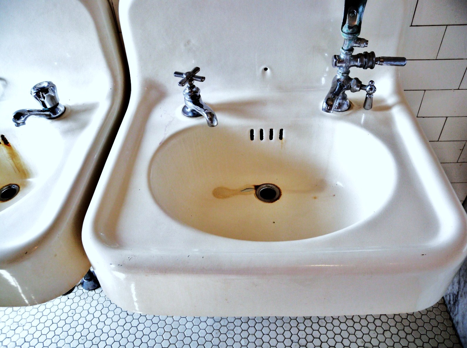 Patti Friday: Vintage Public Bathroom Sink