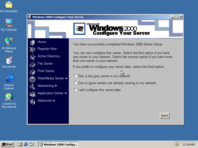 Windows 2000 Operating Systems S