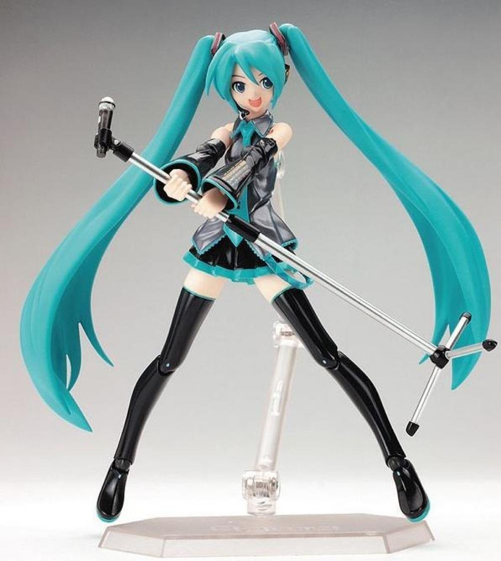 Japan Anime Hatsune Miku Figure Figma 014 PVC Action Figure Collectible Brinquedos Kids Toys Juguet