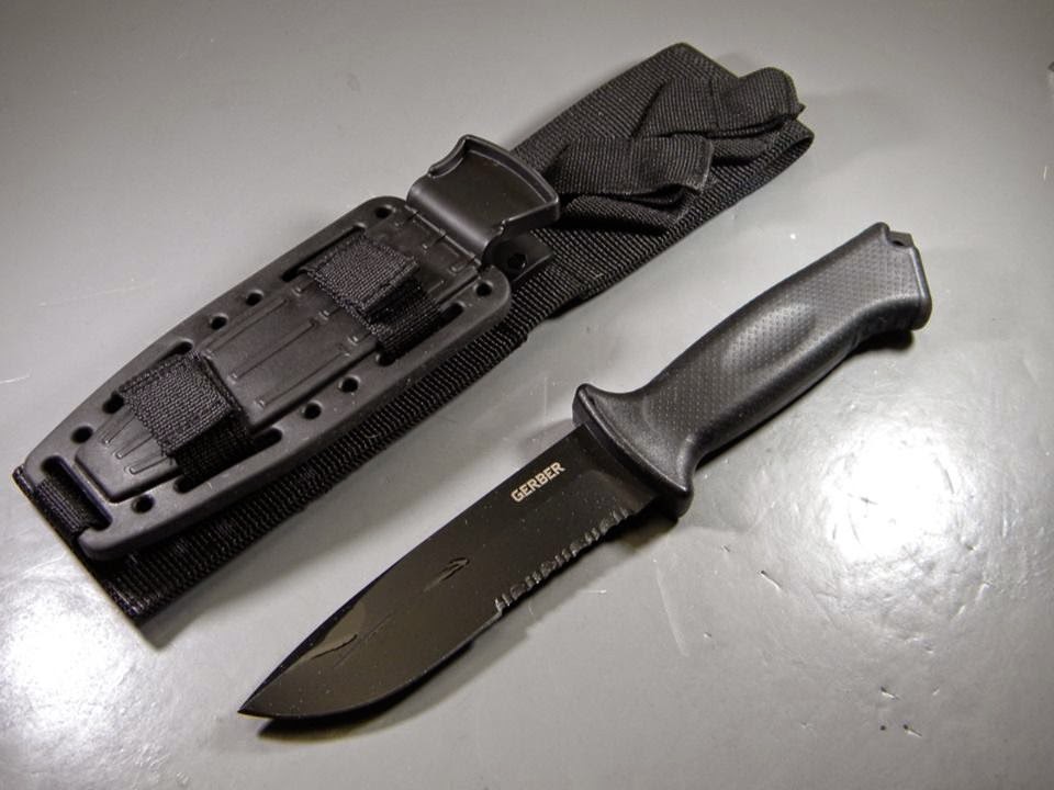 SKL DIY Uptown Gerber prodigy survival knife Black now at RM 499.00 only!
