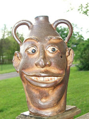 Face Jug - Red Dog Pottery