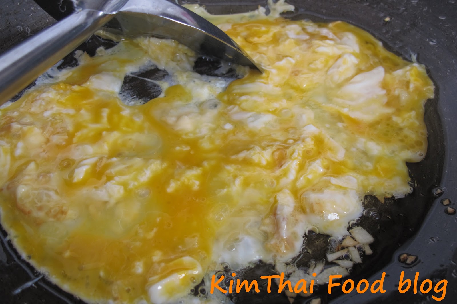 Kim Thai Food Blog Stir Fried Bitter Cucumber with Eggs