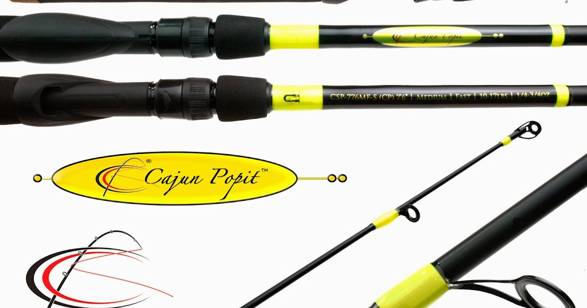 Cajun Custom Rods Cajun Popit™ The Best Popping Cork Inshore Fishing Rod