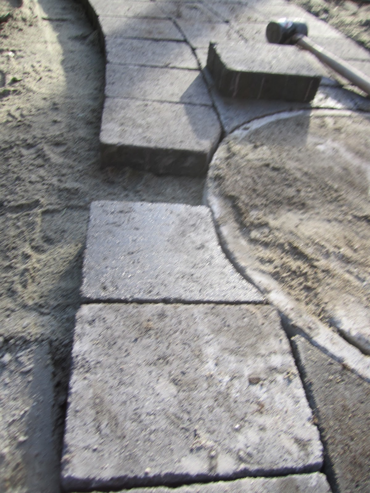 RONSE MASSEY DEVELOPMENTS How To Cut a Curve In Concrete Pavers