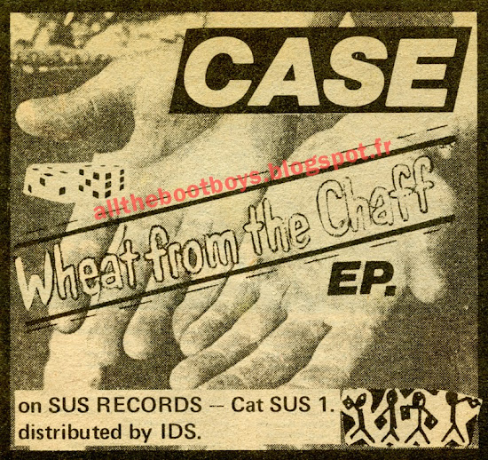 case sus records oh criminal ways Wheat From The Chaff Smiling My Life Away punk ska skinhead oi croydon 1981 1983