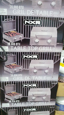 Duro NXR Table Top Gas Grill for picnics, tailgating, and camping