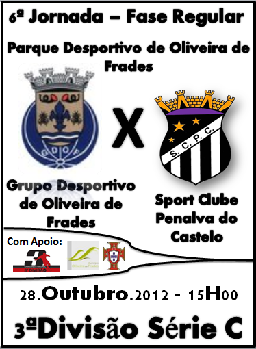Grupo Desportivo de Oliveira de Frades - Hoje é dia de jogo, é dia