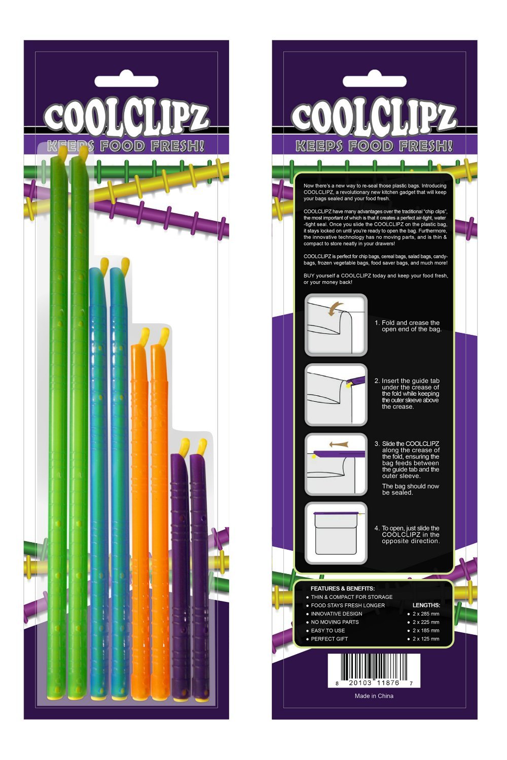 Popular Product Reviews by Amy Chip Clips Plastic Bag Sealer Stick by Kitchen Hackz Review